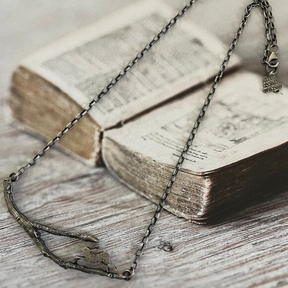 DIRT ROAD WARES Appalachian Cottontail Oxidized Sterling Silver Necklace: NWOT! - Picture 1 of 11